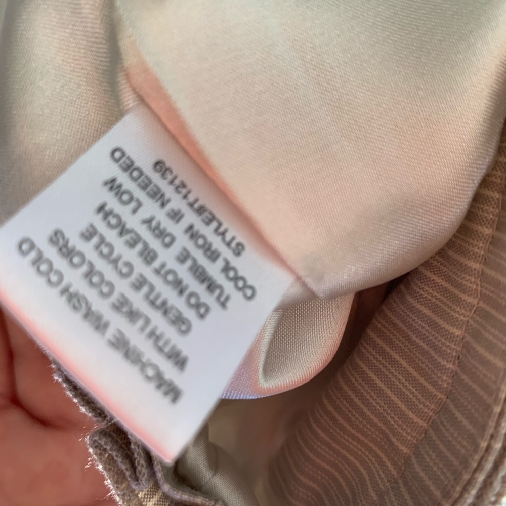 Maurices Khaki 3 Button Ruffle Hem Collared Jacket - image 7